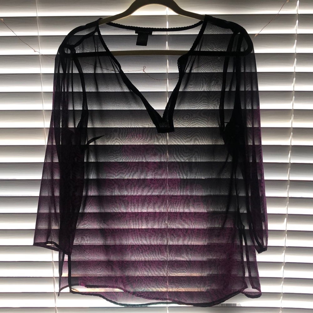 Sheer Ann Taylor Top